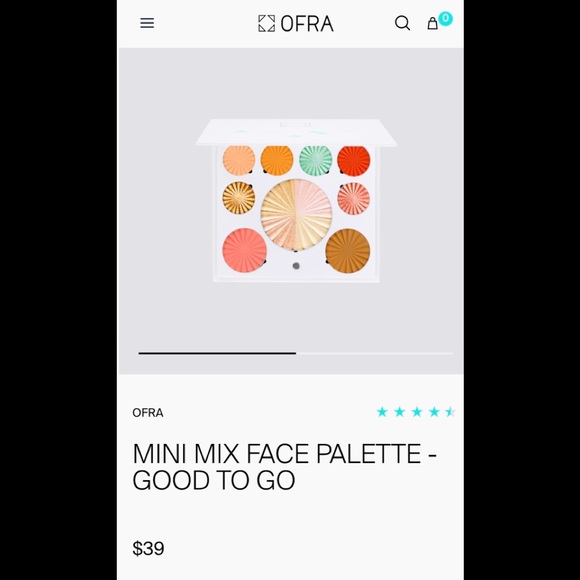 Other - OFRA Good to Go mini mix pallet